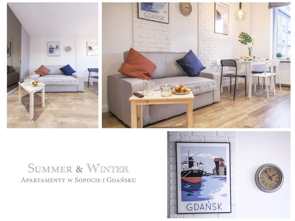 Family Luxury Comfort Old Town Apartament, 1-8, 2 Sypialnie I Salon, Parking W Cenie 그단스크 외부 사진