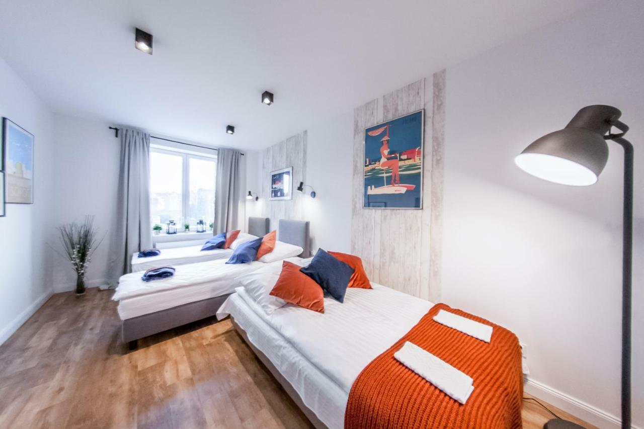 Family Luxury Comfort Old Town Apartament, 1-8, 2 Sypialnie I Salon, Parking W Cenie 그단스크 외부 사진